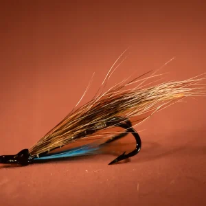 Mouche saumon blaireau coq