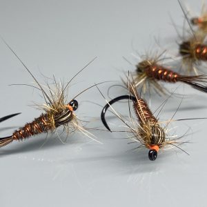 Orange Pheasant tail