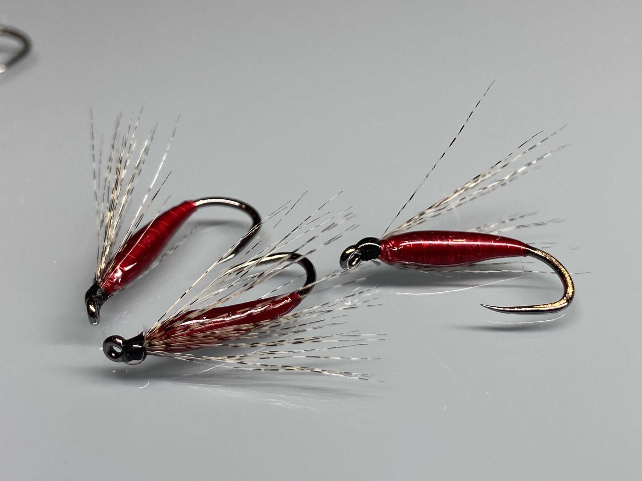 Noyée rouge vif